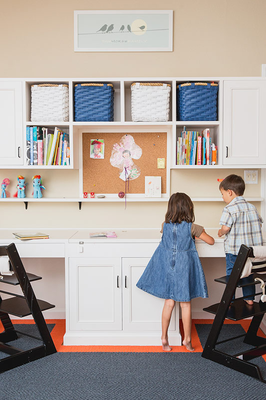 A multi-tasking family room from Homepolish