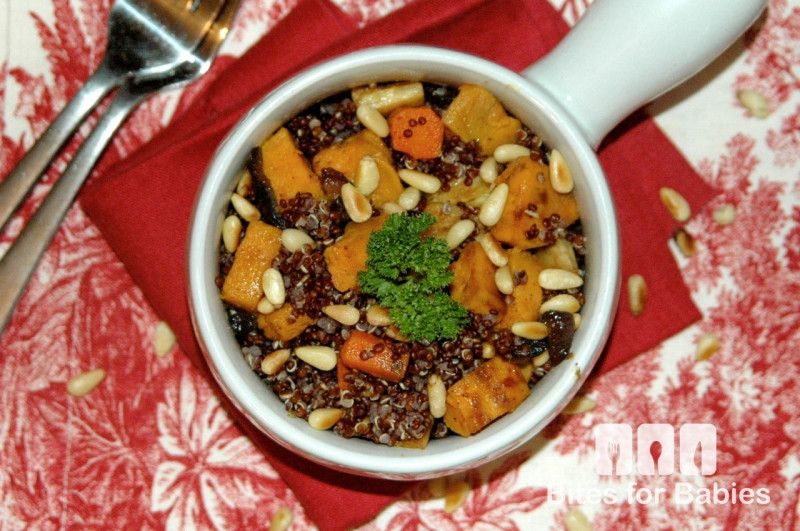 roasted root vegetable quinoa salad