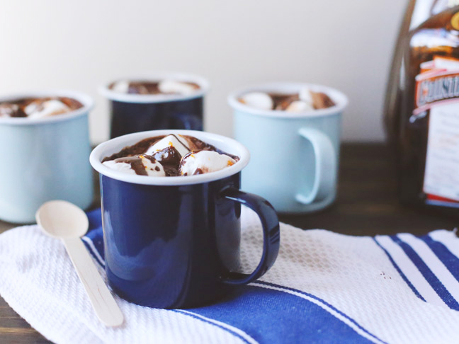 Boozy Orange Hot Chocolate