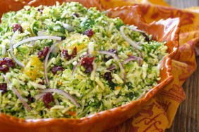 Make-Ahead Citrus- Marinated Brussels Sprout-Cranberry Salad - Momtastic