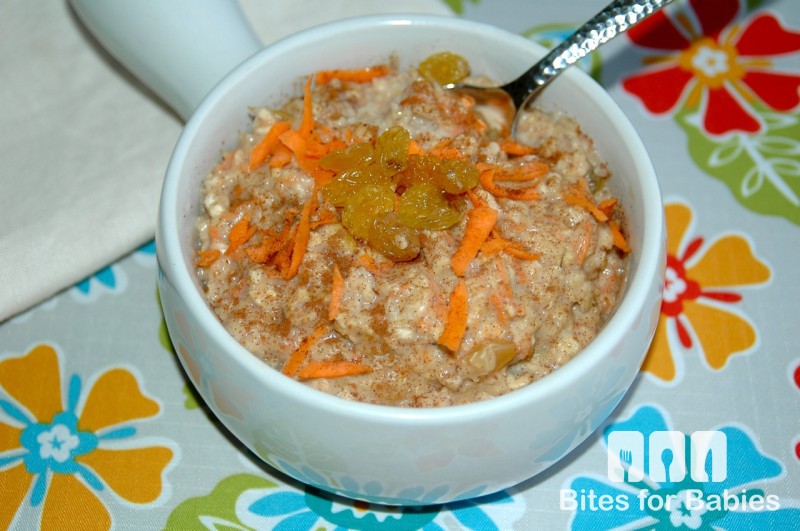 carrot cake oatmeal