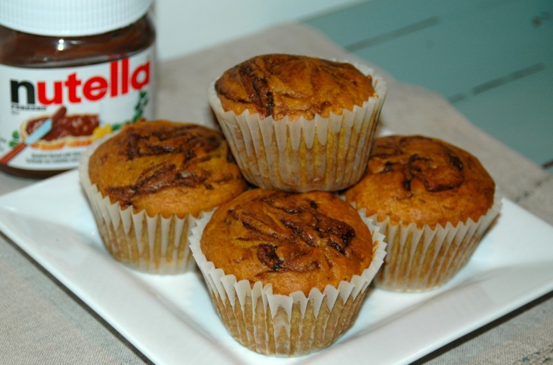 nutella muffins