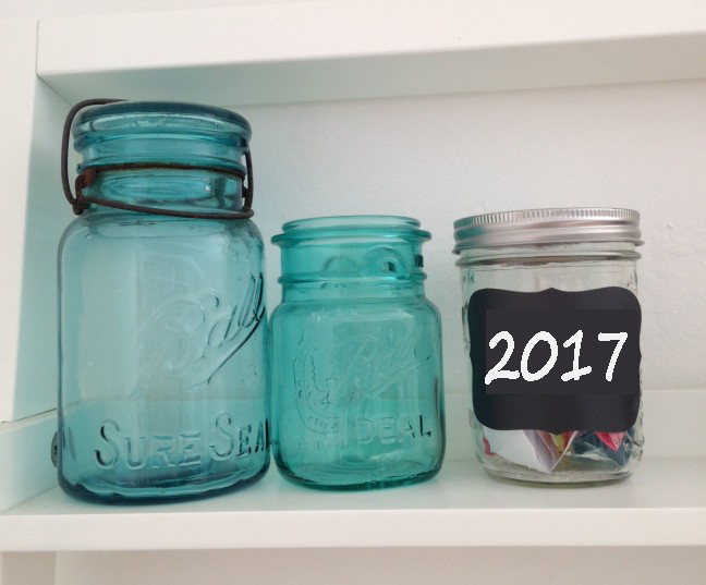 New Year Jar - a family activity