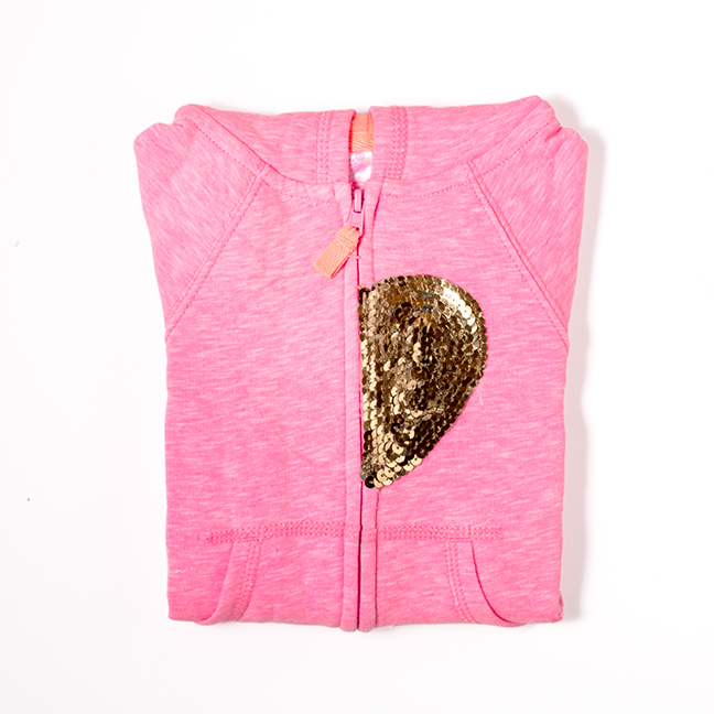 DIY Sequin Heart Hoodie by Splendid Supply Co. for Momtastic