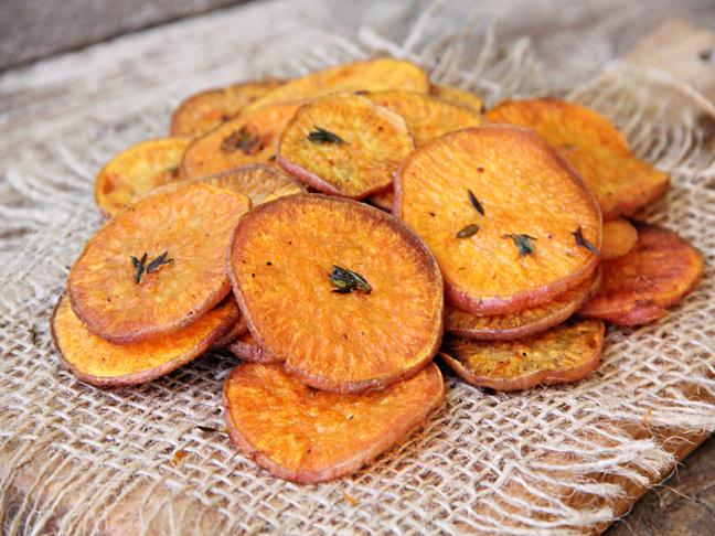 sweet potato chips