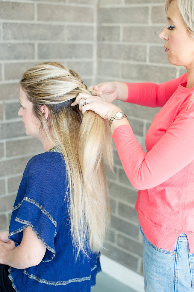 5 minute updo