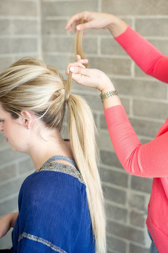 5 minute updo