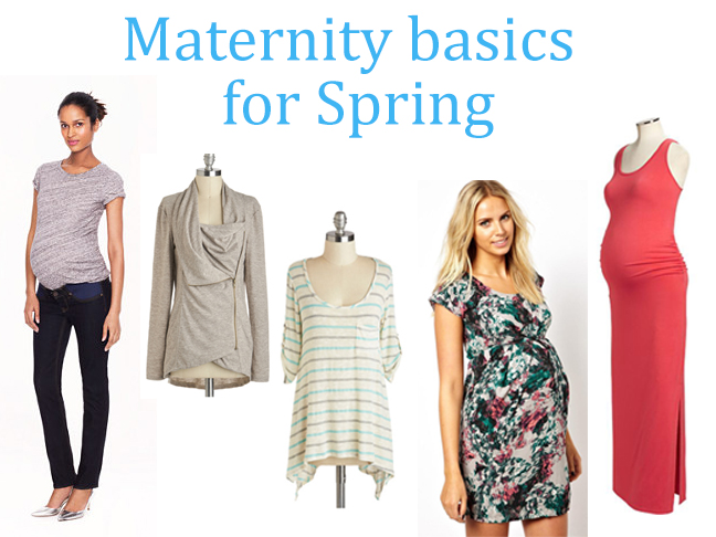 maternity basics for spring