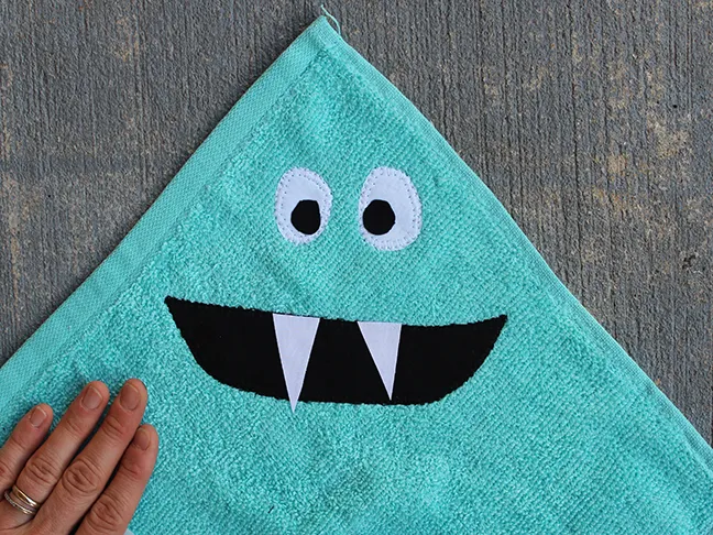 monster face wash cloths