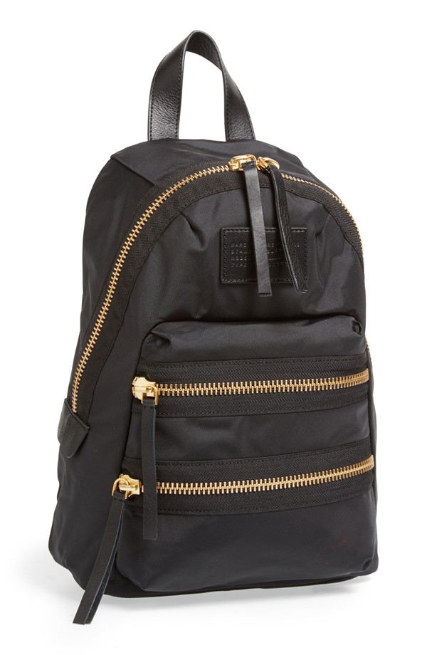 Marc Jacobs Black Backpack - Stylish Toddler Bags for Moms