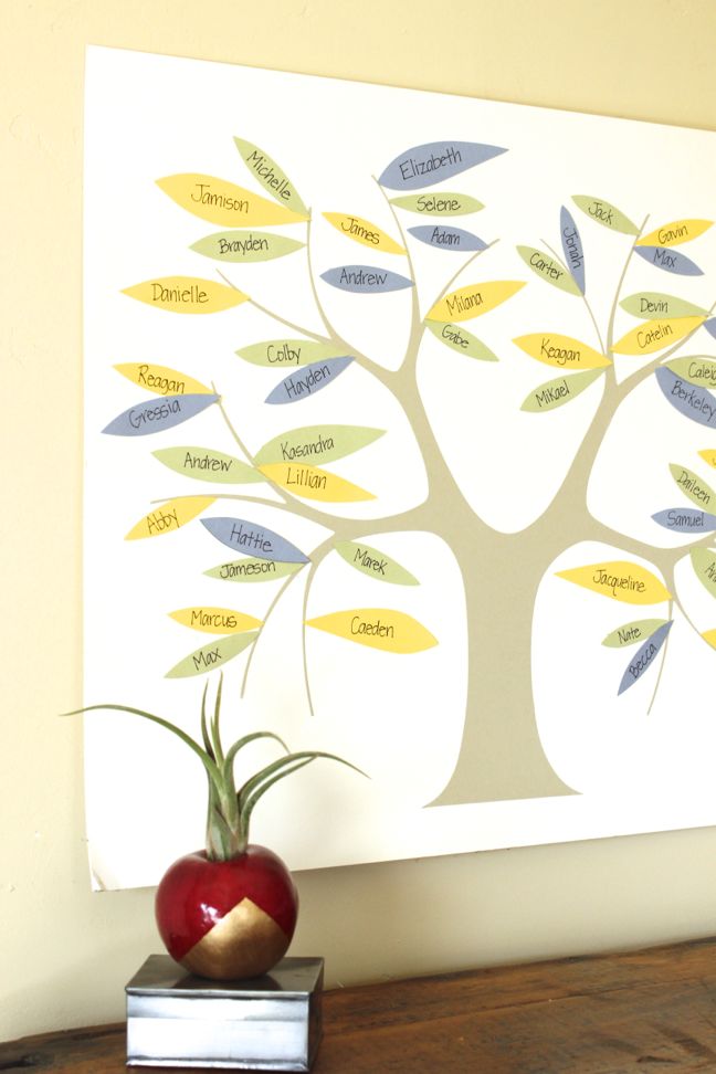 teacher-gift-classroom-art-paper-leaves-tree-apple-DIY