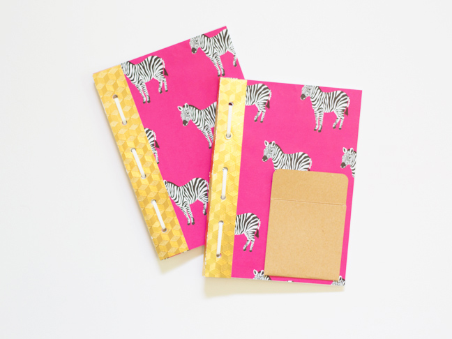 pink-zebra-travel-journals-gold-binding