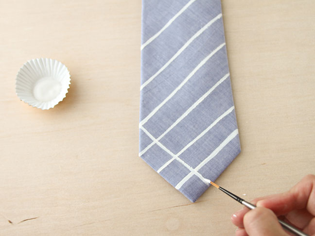 Hand Painted Ties DIY for Father's Day