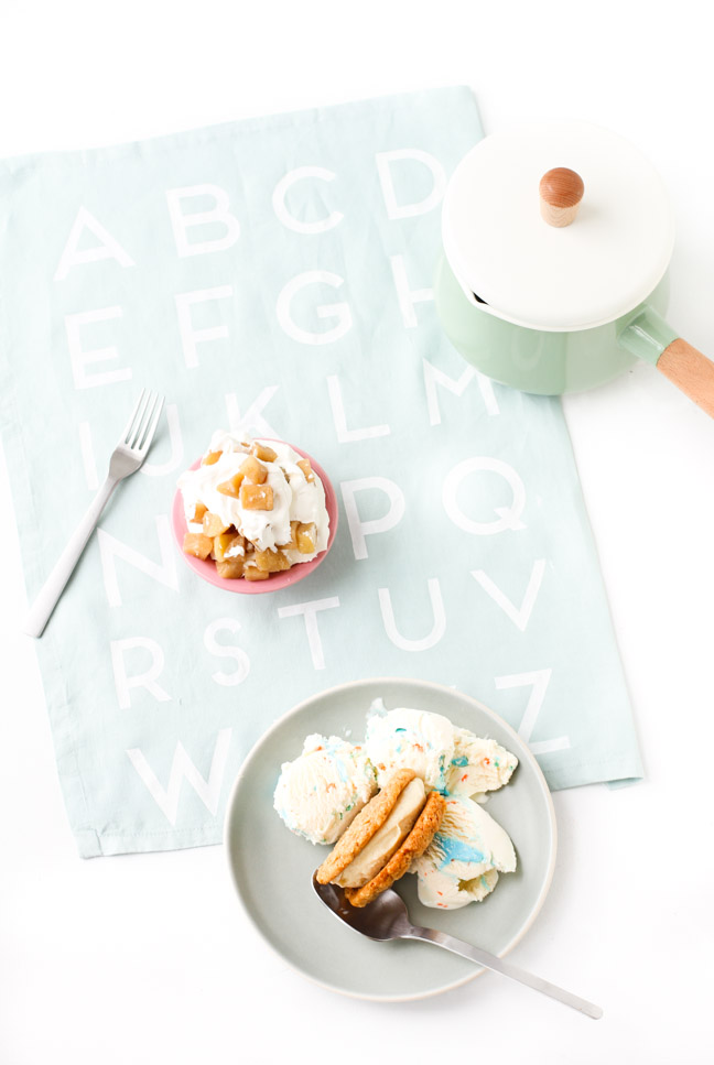 DIY Alphabet Tea Towel