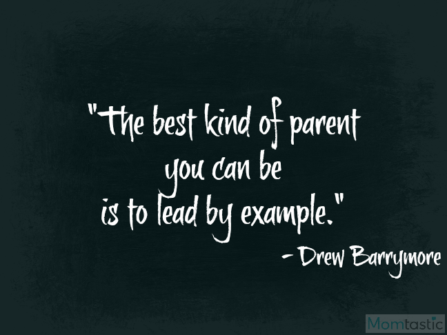 40 amazing quotes on parenthood via @ItsMomtastic featuring Drew Barrymore