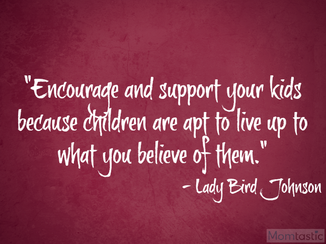 40 amazing quotes on parenthood via @ItsMomtastic featuring Lady Bird Johnson