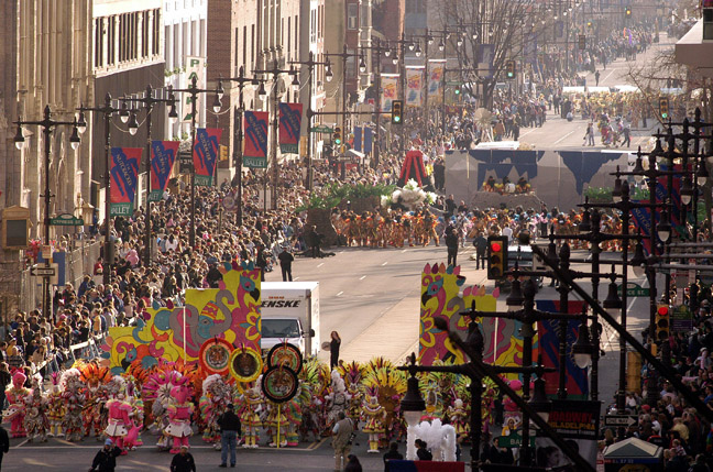 Annual Mummers Parade Rings In New Year