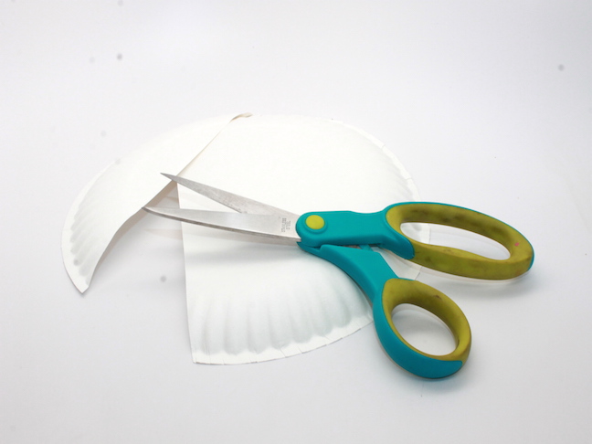 paper plate scissors