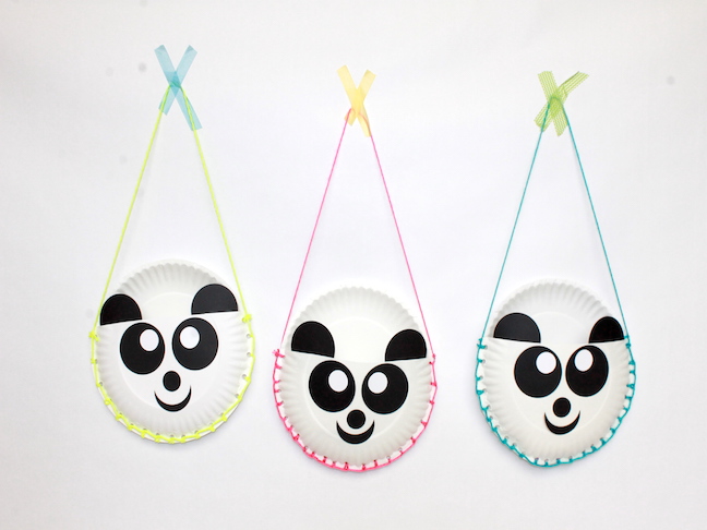 panda pencil pouches