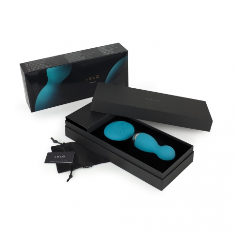 Blue hula beads by lelo