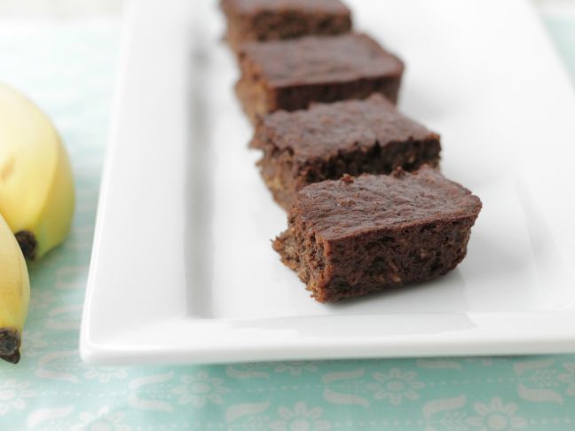 gluten free banana brownies