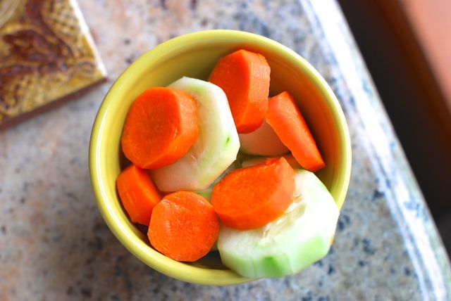 Carrots and Cucumbers