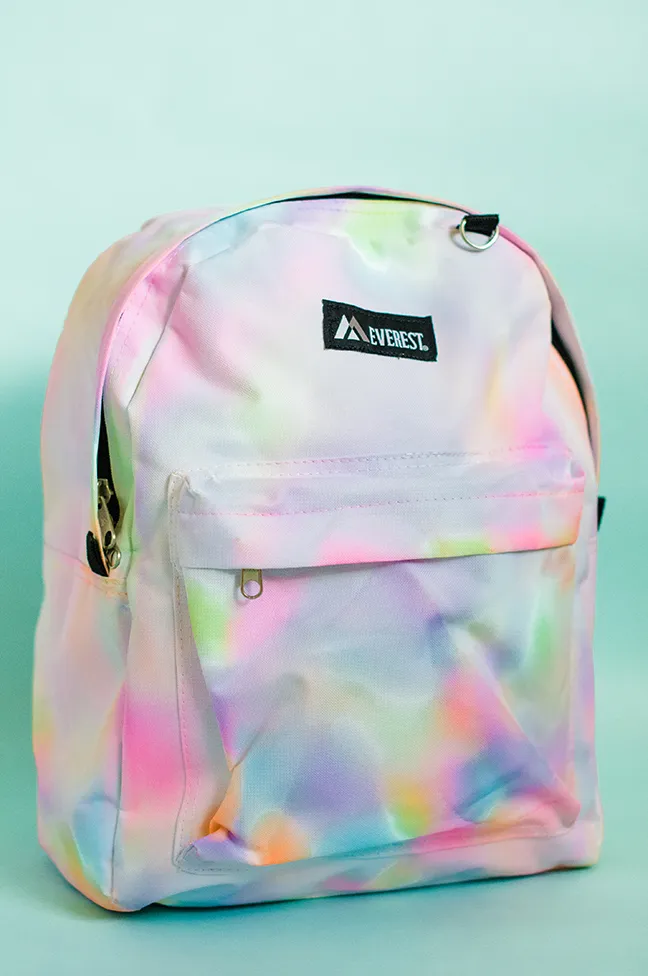 DIY Watercolor Backpack