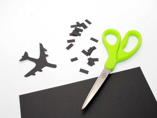 DIY Travel Journal paper airplane