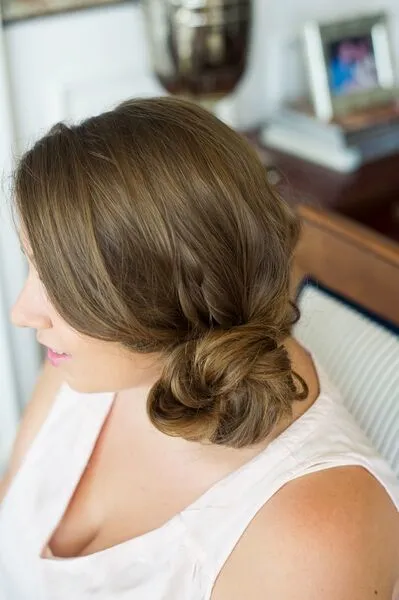 Try This Two-Minute Messy Side Bun Tutorial To Look Polished Fast