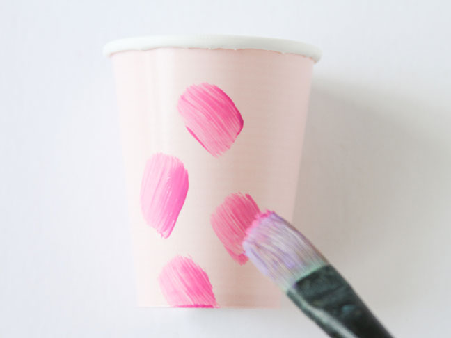 Step 2: Paint Cups