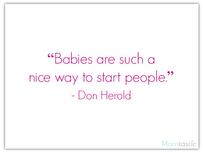 40 Best Quotes About Babies