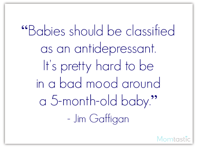 40 best quotes about babies featuring Jim Gaffigan on @ItsMomtastic