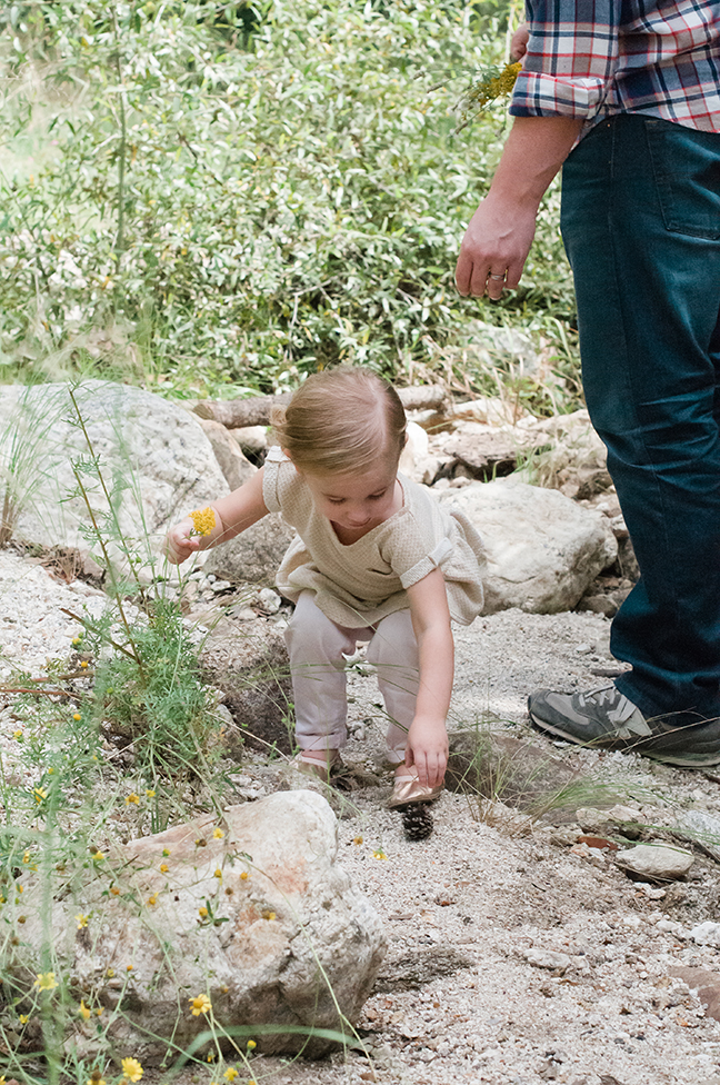 Nature walk with kids