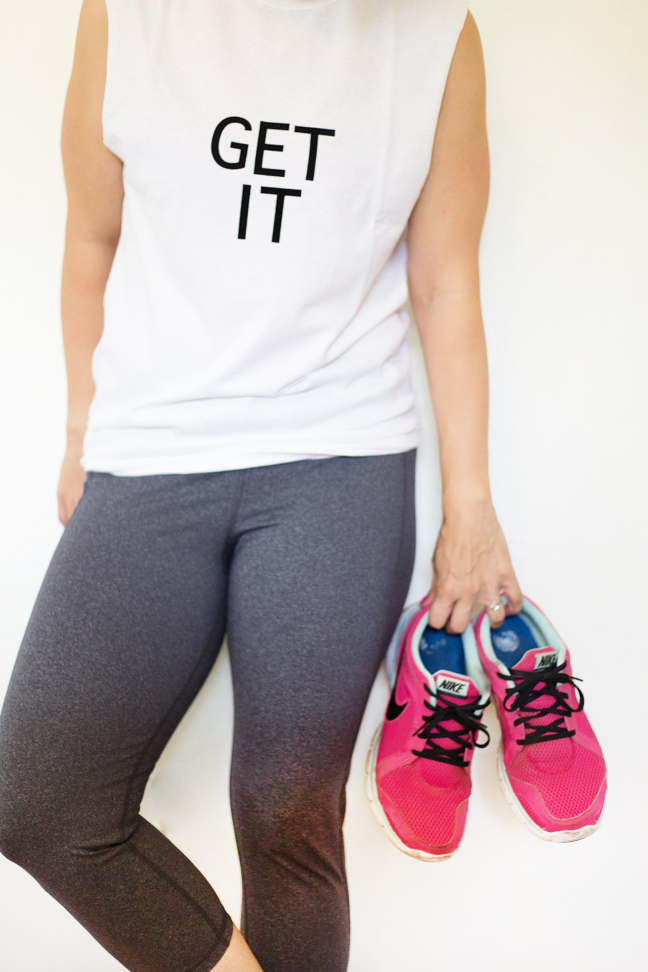 diy-workout-tee-gym-shoes