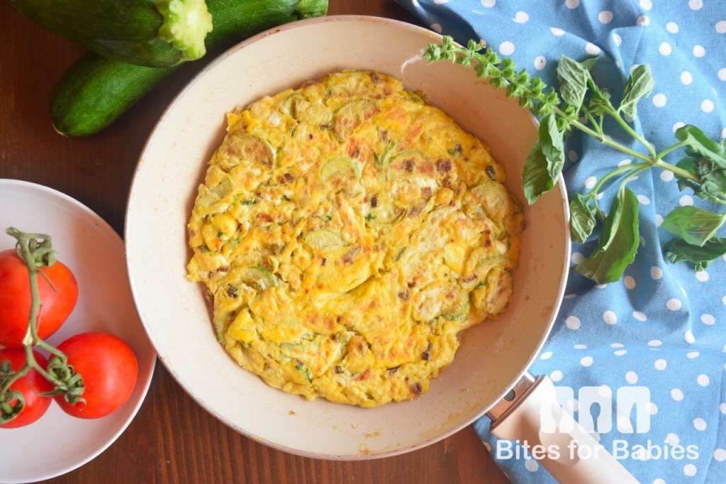 Zucchini Blossom Frittata