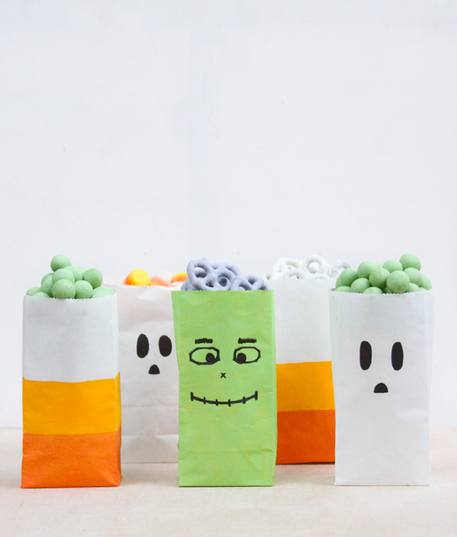 DIY Halloween Trick or Treat Bags