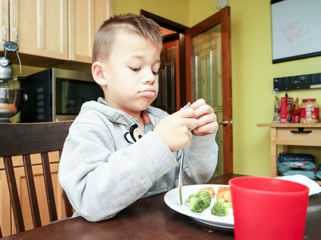 Broccoli and tot are friends - how to get kids really excited about eating healthy by telling them 