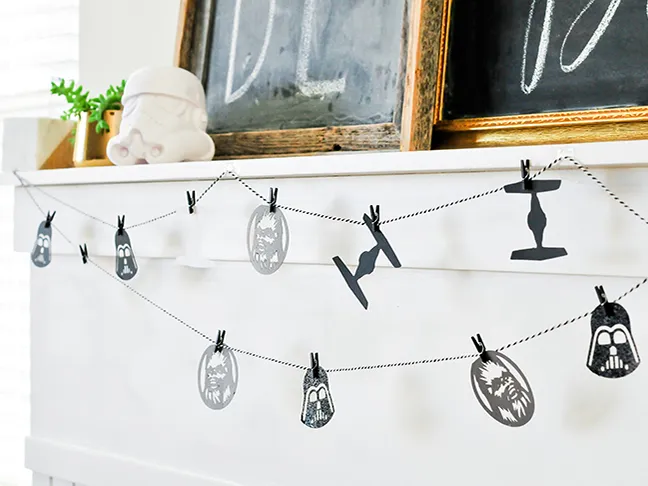 DIY Star Wars Paper Garland