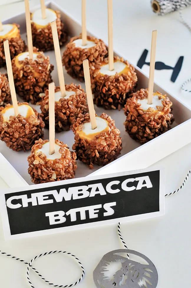 Star Wars Snacks - Chewbacca Bites