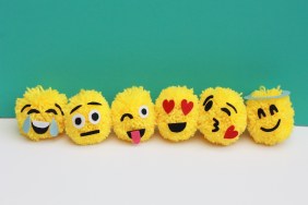 DIY Emoji Christmas Ornaments