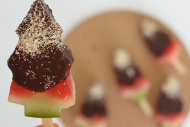 Watermelon Christmas Pops