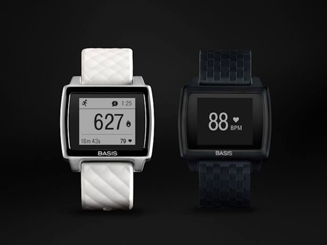 basis peak pedometer and BPM tracking features