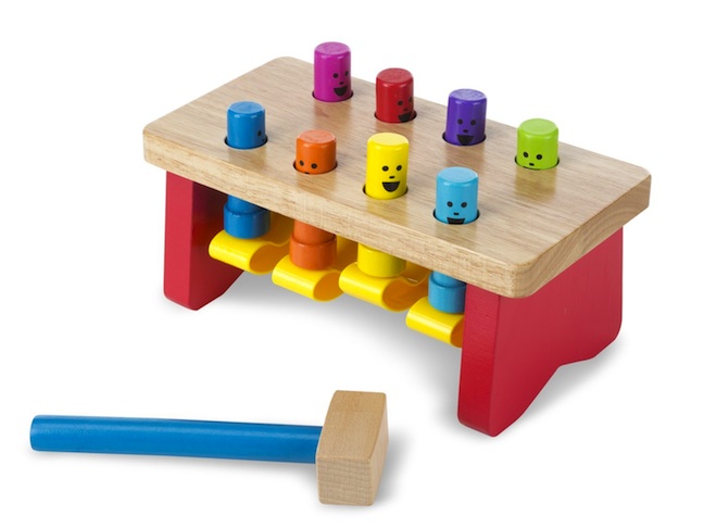 Melissa & Doug's Deluxe Pounding Bench Activity Center