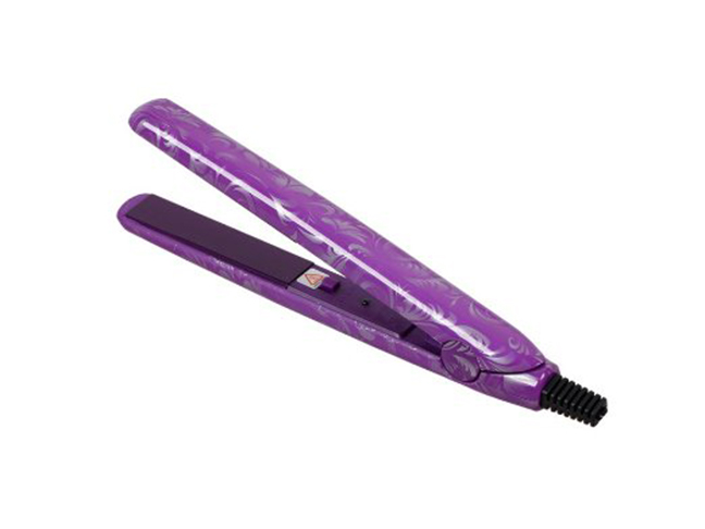 purple flat iron