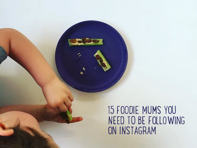 Foodie mums you need to be following on instagram