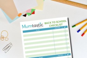Back to school checklist - free printable