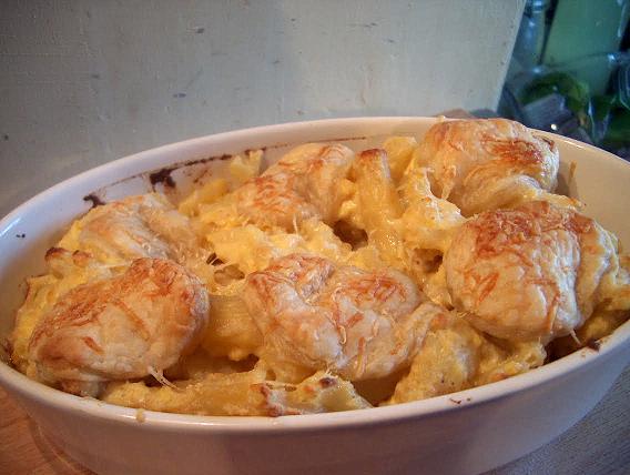 puff pastry mac and cheese