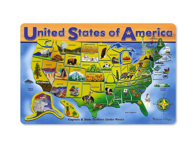 United States of America Map Puzzle 