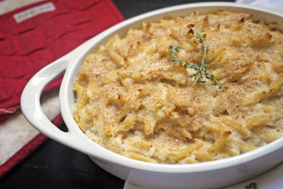 cauliflower mac and cheese