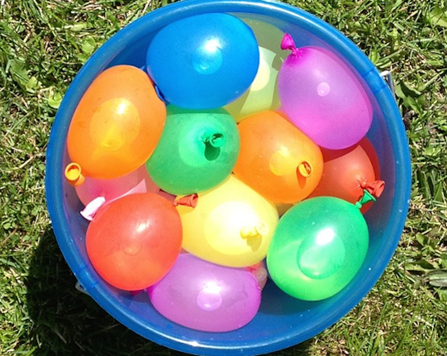 water balloons